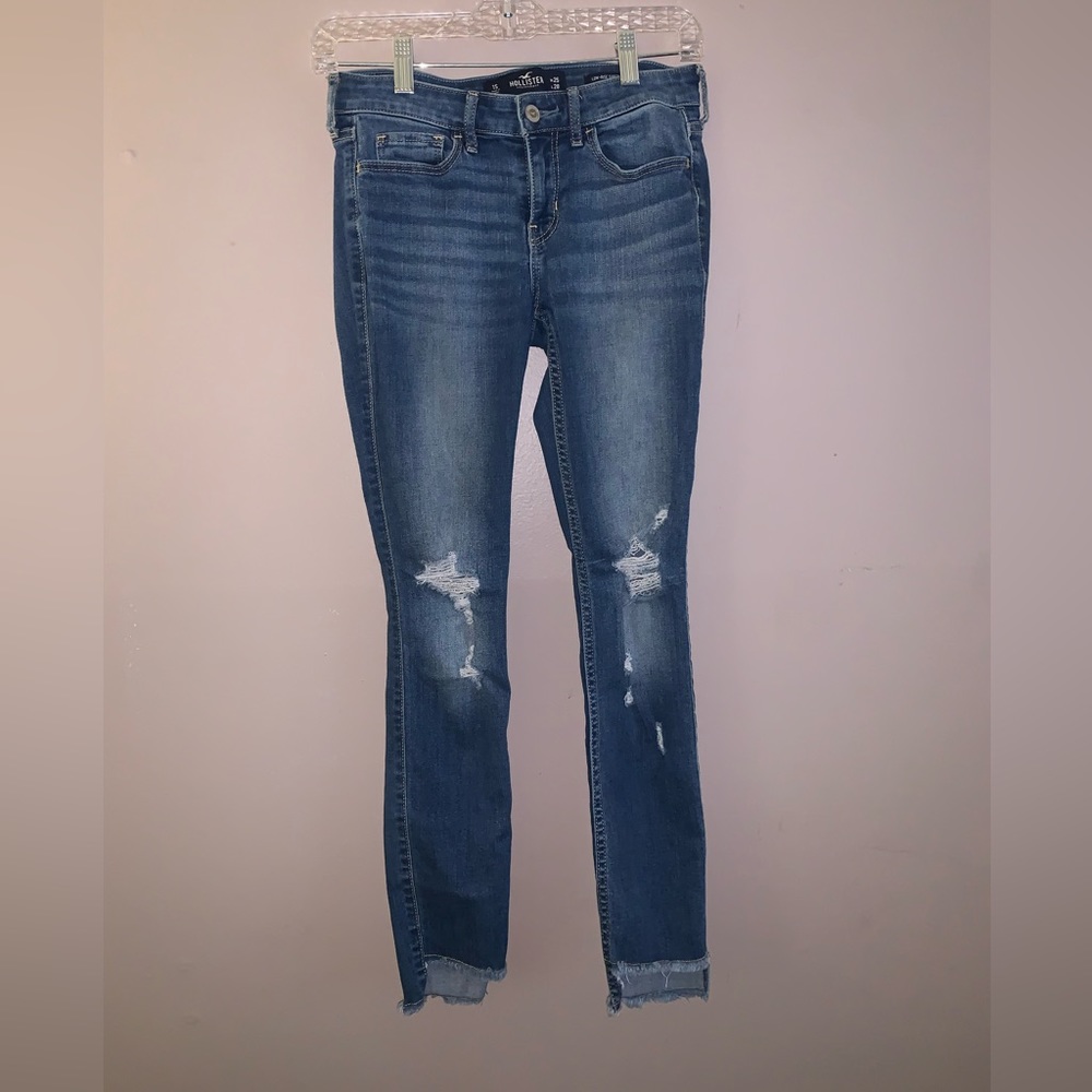 Hollister low rise super skinny jeans